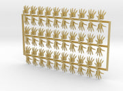 60x Demon Right Hand - Shoulder Insignia pack 3d printed