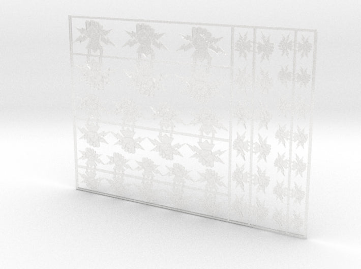 Excoriators - Flat Vehicle Insignia pack 3d printed