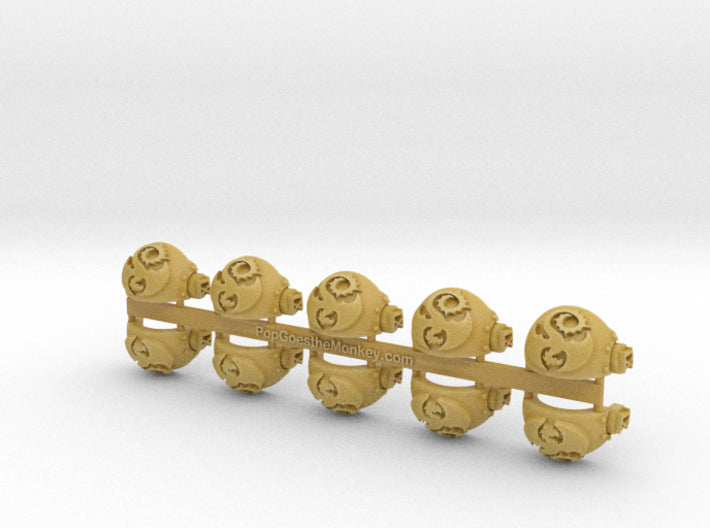 5x Void Drakes - T:3a Tartaros Shoulder Sets 3d printed