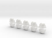 5x Void Drakes - T:2a Cataphractii Shoulder Sets 3d printed