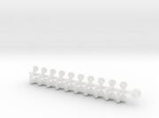 20x Void Drakes - Tiny Convex Insignias (3mm)	 3d printed