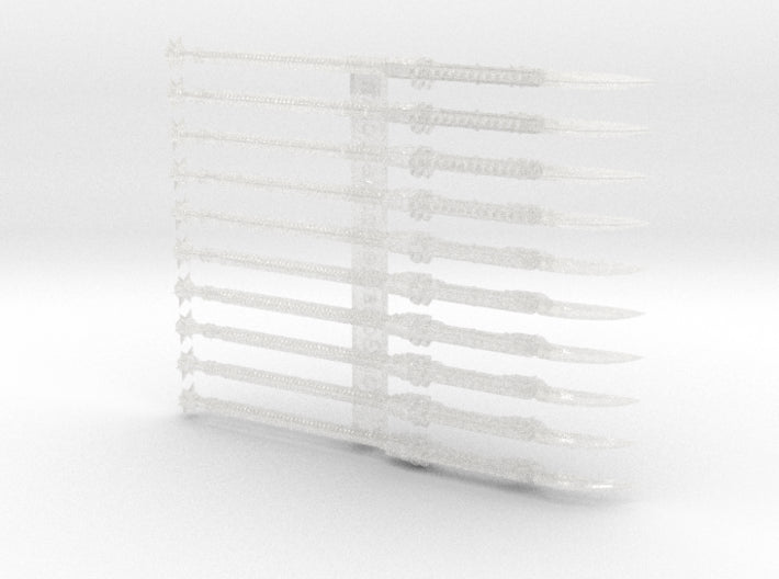 10x Roto Glaive: Nightmare (No Hand) 3d printed