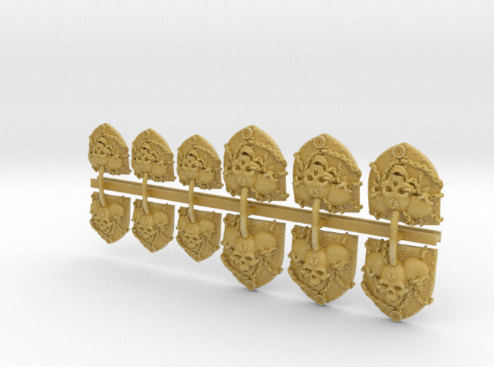 Legio Iron Vigil - Tiny Titan Insignias Kit 3d printed