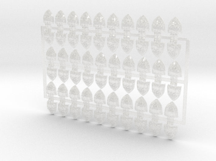 60x Iron Vigil - Shoulder Insignia pack 3d printed