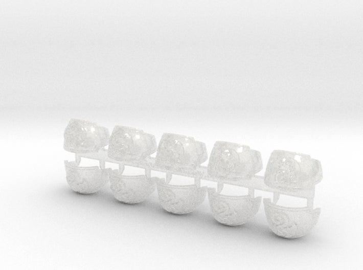 10x Void Drakes (Facing Right) - Brethren Plate 3d printed