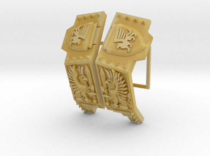 Griffon Corp: Redem Spiked Carapace 3d printed