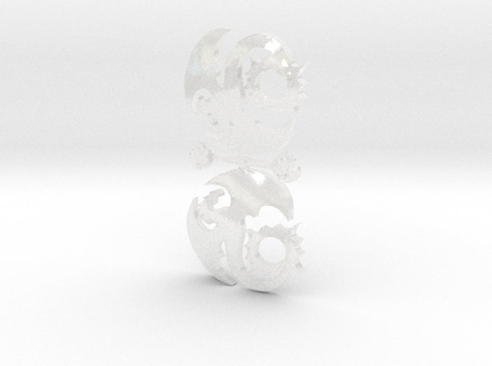 Void Drakes : Full-Sized Knight Insignia Set 3d printed