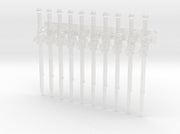 10x Right-handed Energy Sword: McKrag 3d printed