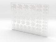 Silver Tigers - Flat Vehicle Insignia pack 3d printed