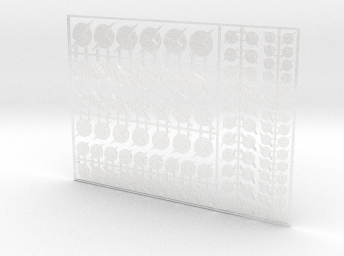 Metroid - Vehicle Insignia pack 3d printed