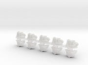 5x King Executioners - T:2c Cataphractii Shoulder 3d printed