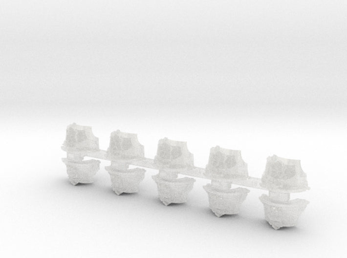 5x Kings Fist 2 - T:2a Cataphractii Shoulder Sets 3d printed