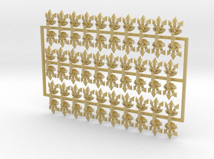 60x Sons of the Cyclops - Shoulder Insignia pack 3d printed