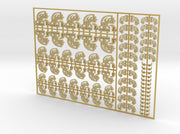 Clan Thunderhorn - Flat Vehicle Insignia pack 3d printed