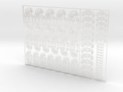 Clan Thunderhorn - Flat Vehicle Insignia pack 3d printed