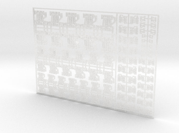 Clan McFlaggon - Flat Vehicle Insignia pack 3d printed