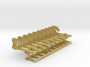 10x Left-handed RotoAxe: Goretran (30k Size) 3d printed