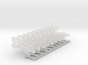 10x Left-handed RotoAxe: Goretran (30k Size) 3d printed