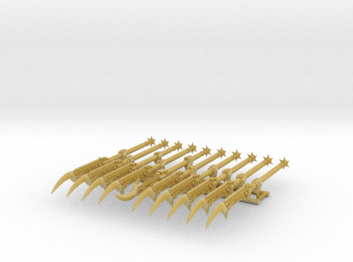 10x Left-handed Roto Spear: Nightmare (30k Size) 3d printed