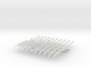 10x Left-handed Roto Spear: Nightmare (30k Size) 3d printed