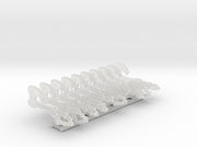 10x Right-hand RotoAxe: Chained Goretran (30k Size 3d printed