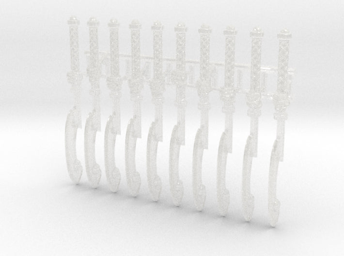 10x Left-handed Energy Sword: Khufu A (30k Size) 3d printed