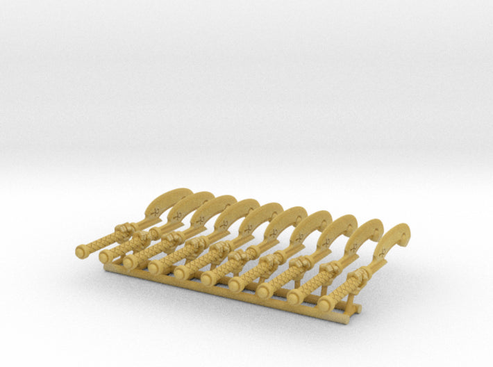 10x Right-handed Energy Sword: Khufu A (30k Size) 3d printed