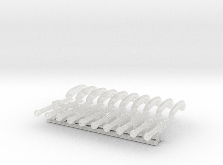 10x Right-handed Energy Sword: Khufu A (30k Size) 3d printed