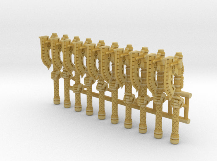 10x Ironheads: Rafnyr Energy Axe (30k Size) Right