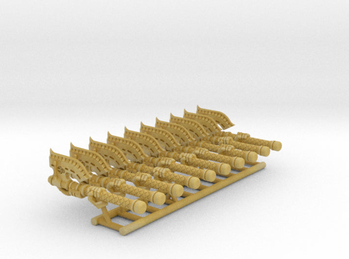 10x Ironheads: Rafnyr Energy Axe (30k Size) Left