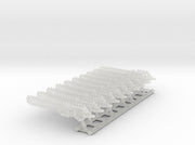 10x Left-handed Roto Sword: Raider (30k Size) 3d printed