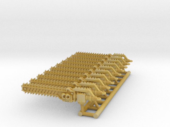 10x Right-handed Roto Sword: Raider (30k Size) 3d printed