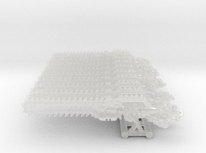 10x Left-hand Roto Sword: Chnd. Raider (30k Size) 3d printed