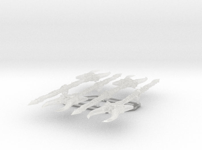 4x Power Staff: Animus 3d printed