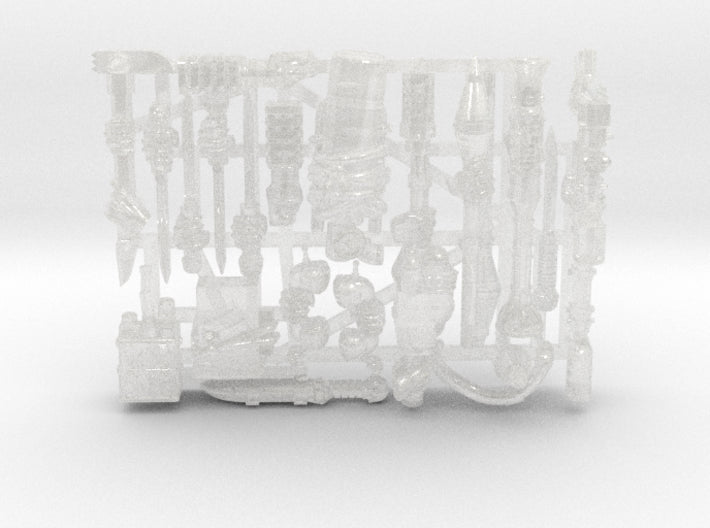 Base Orc Kill Team Weapons &amp; Bits 3d printed