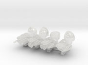 4x Assorted Gen:6 Med-Gauntlets (Left) 3d printed