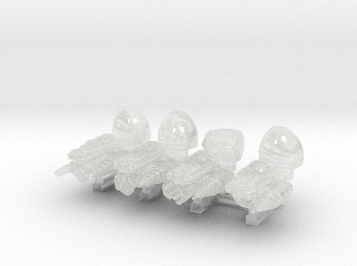 4x Assorted Gen:6 Med-Gauntlets (Left) 3d printed