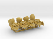 4x Assorted Prime Med-Gauntlets (Right) 3d printed