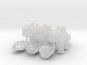 6x Prime Left &amp; Right Med-Gauntlets (No Hands) 3d printed