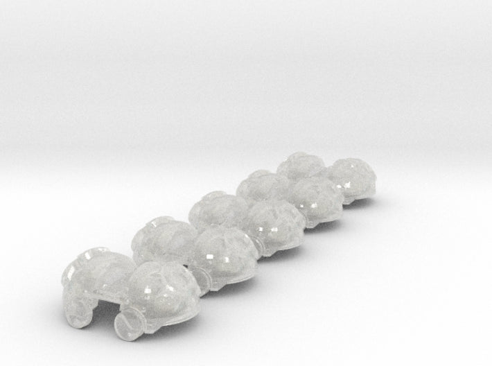 5x Wrecker Legion - T:3a Tartaros Shoulder Sets 3d printed