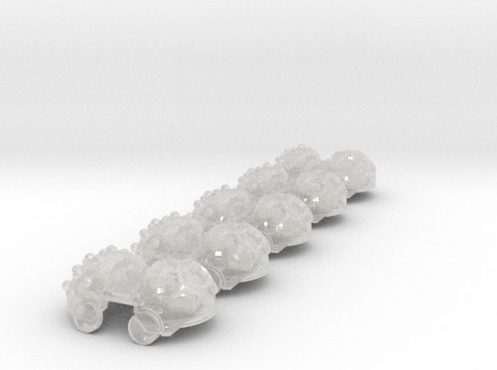 5x Wrecker Legion (L) - T:3h Tartaros Shoulder Set 3d printed