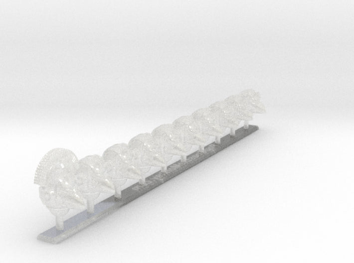 10x Ultra - G:6 Crow Helmets (Squad 2) 3d printed