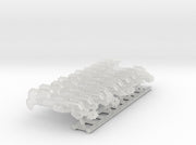 10x Left-handed RotoAxe: Ashen Rake (30k Size) 3d printed