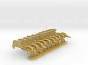 10x Right-handed RotoAxe : Ashen Rake 3d printed