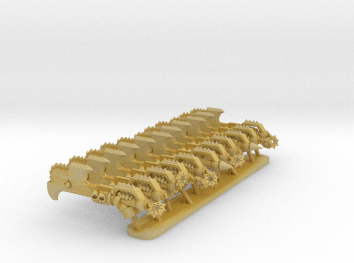 11x RotoAxe : Ashen Rake 3d printed