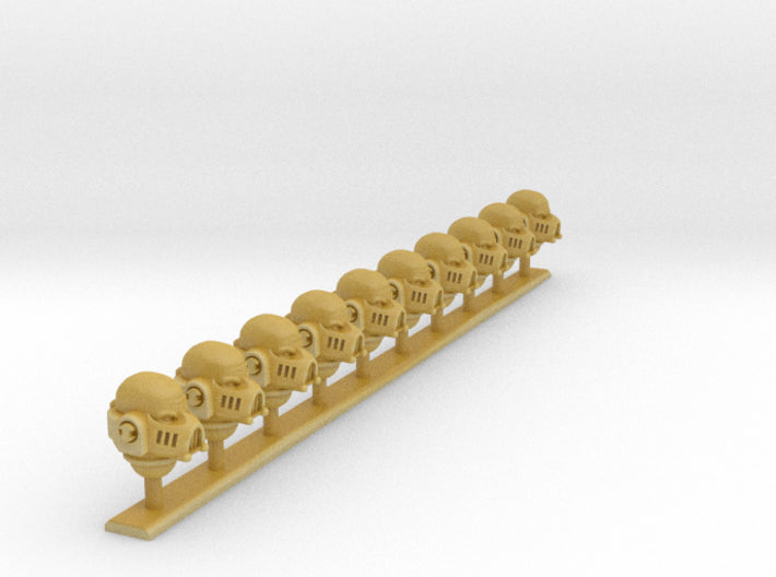 10x Base - G:6m Boxer Masks 3d printed