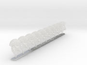 10x Base - Crested G:6b Boxer Helms 3d printed