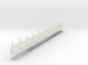 10x Bat Boys - Voxelforge Helms (Set 2) 3d printed