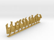 10x Carnage - Voxelforge Helms (Set 1) 3d printed