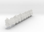 10x Rock &amp; Rollers - Voxelforge Helms (Set 4) 3d printed